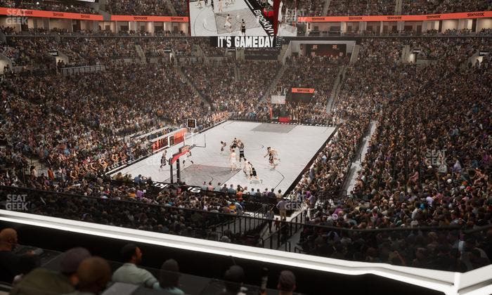 Barclays Center - Section Bn 2 R Seat View