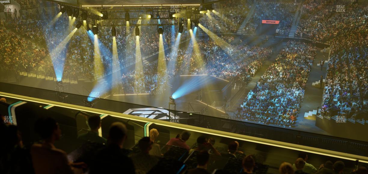 Barclays Center - Section Bn 2 Wl Seat View