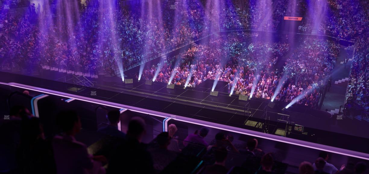 Barclays Center - Section Bn 2 Wl Seat View