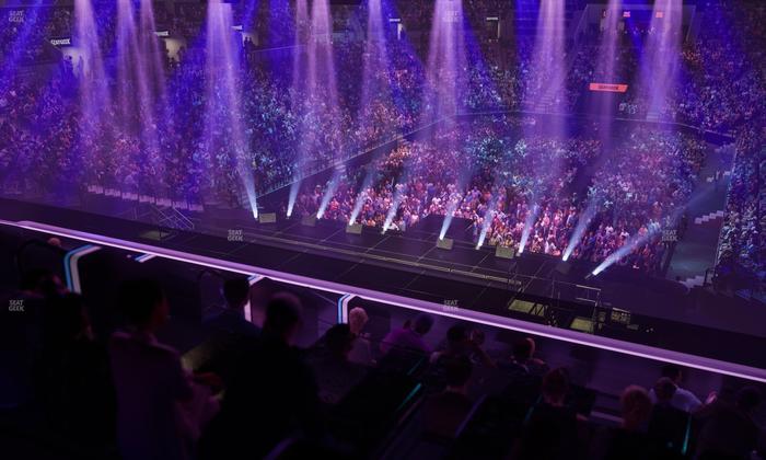 Barclays Center - Section Bn 2 Wl Seat View