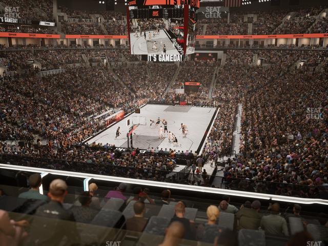 Barclays Center - Section Bn 2 Wl Seat View Barclays Center - Section Bn 2 Wl Seat View