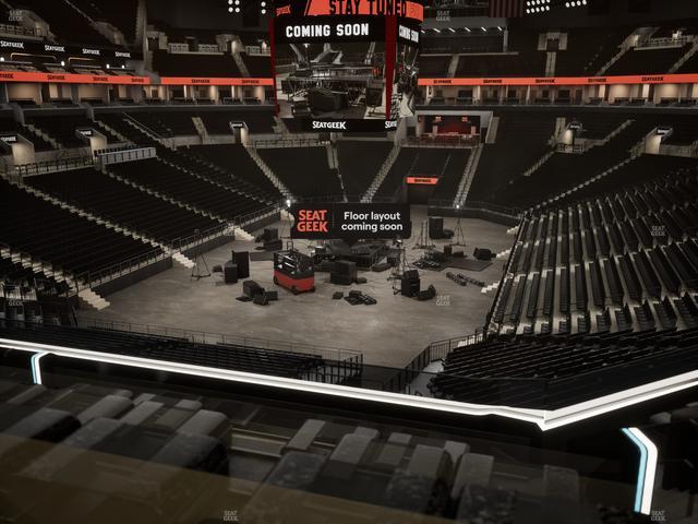 Barclays Center - Section Bn 2 Wr Seat View