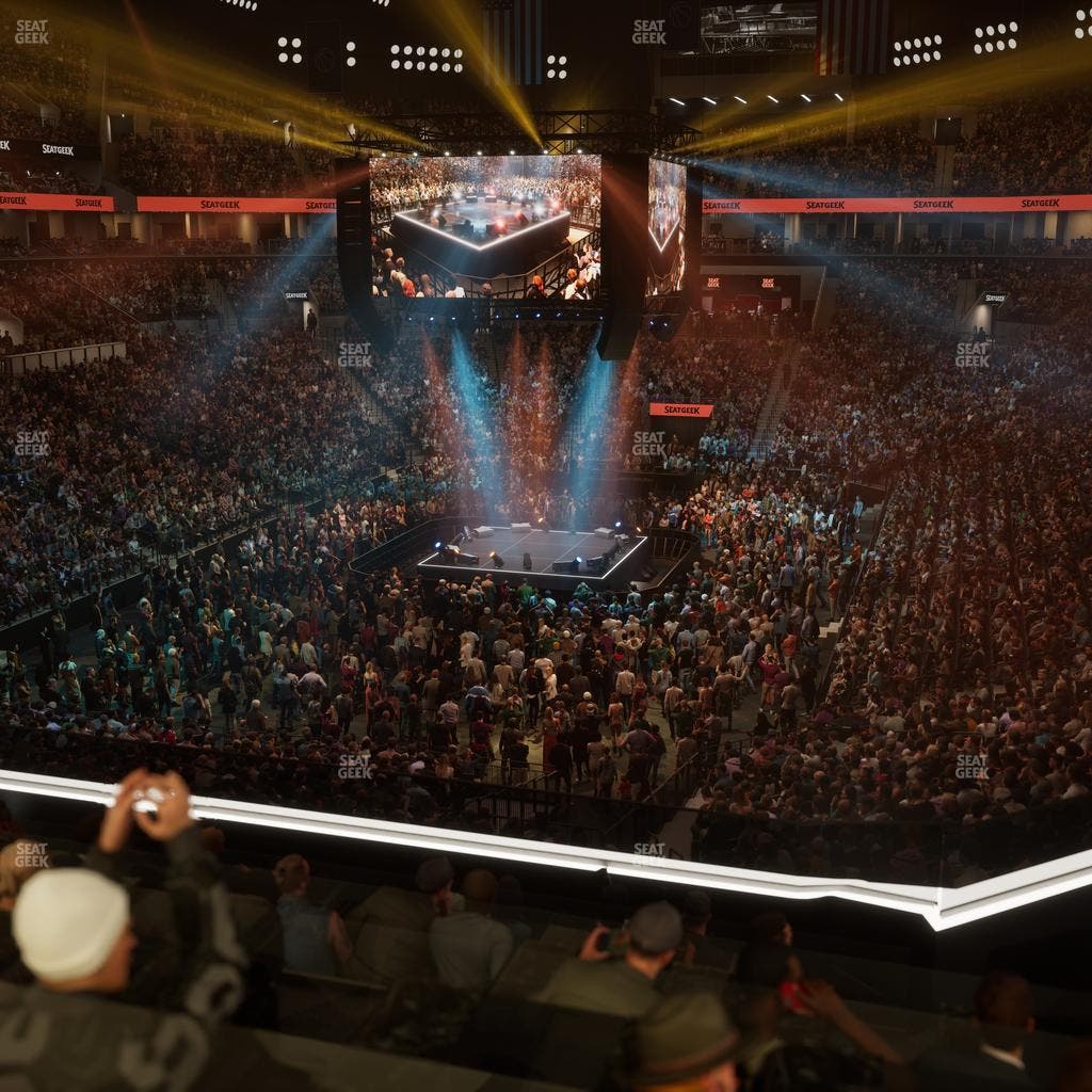 Barclays Center - Section Bn 2 Wr Seat View