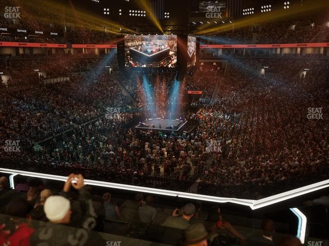 Barclays Center - Section Bn 2 Wr Seat View