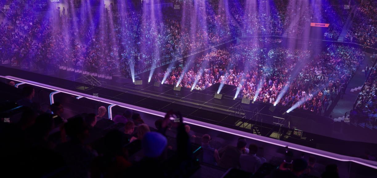 Barclays Center - Section Bn 2 Wr Seat View