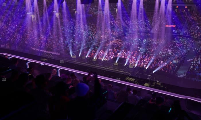 Barclays Center - Section Bn 2 Wr Seat View