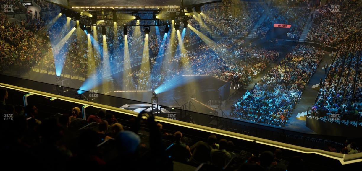 Barclays Center - Section Bn 2 Wr Seat View