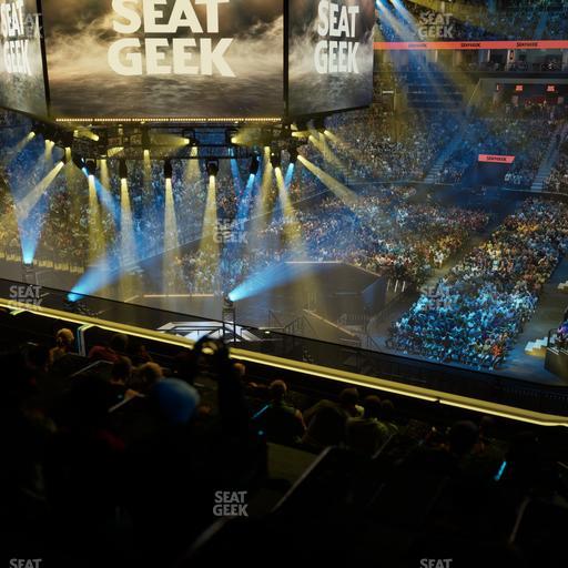 Barclays Center - Section Bn 2 Wr Seat View