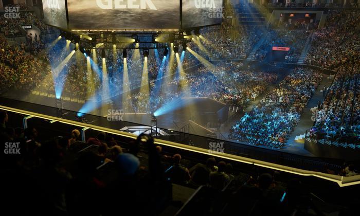 Barclays Center - Section Bn 2 Wr Seat View