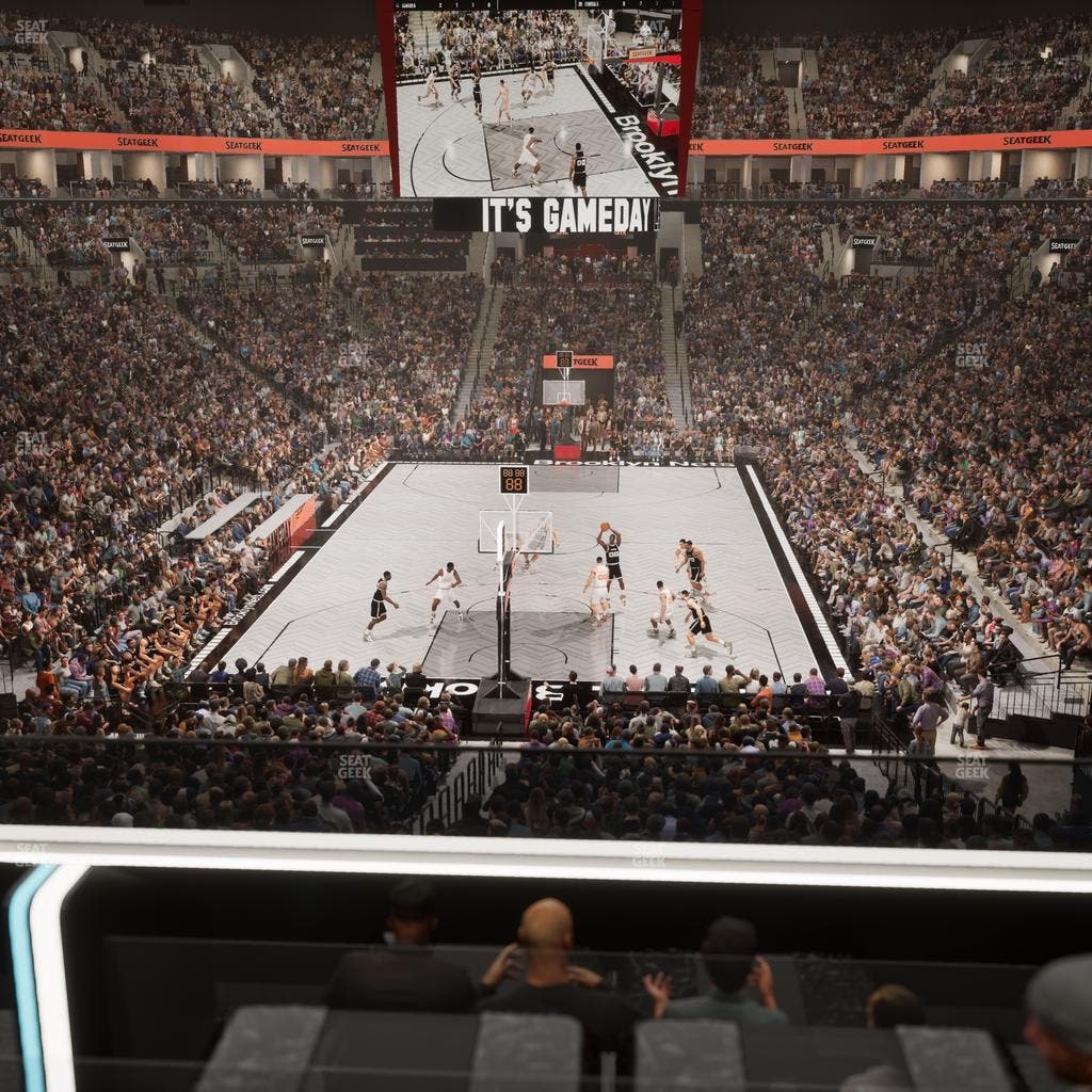 Barclays Center - Section Bn 3 L Seat View