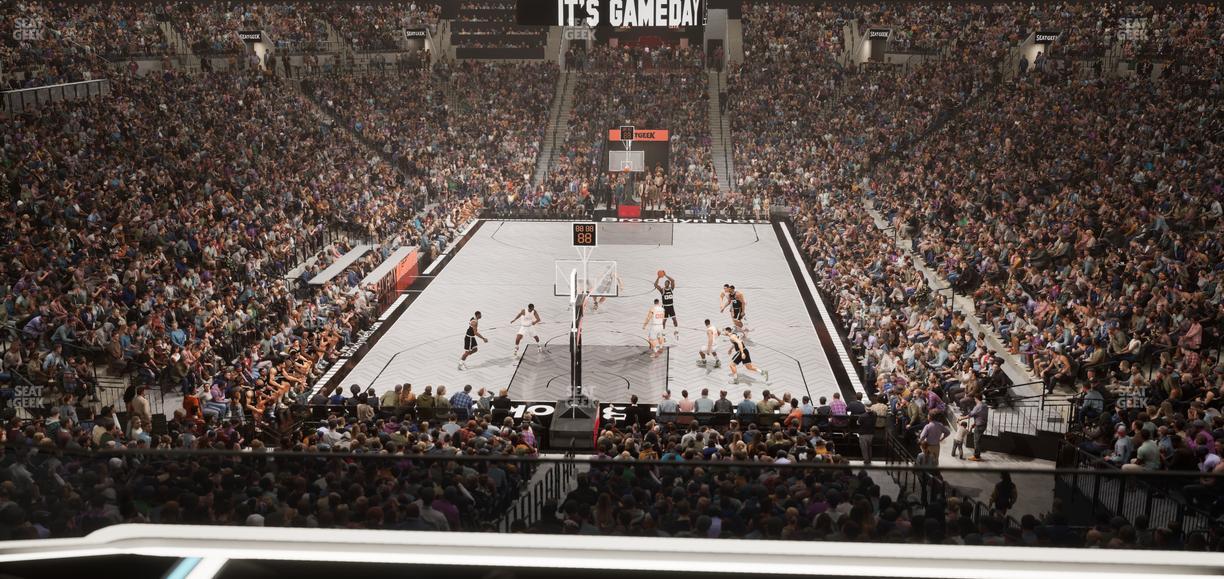 Barclays Center - Section Bn 3 L Seat View