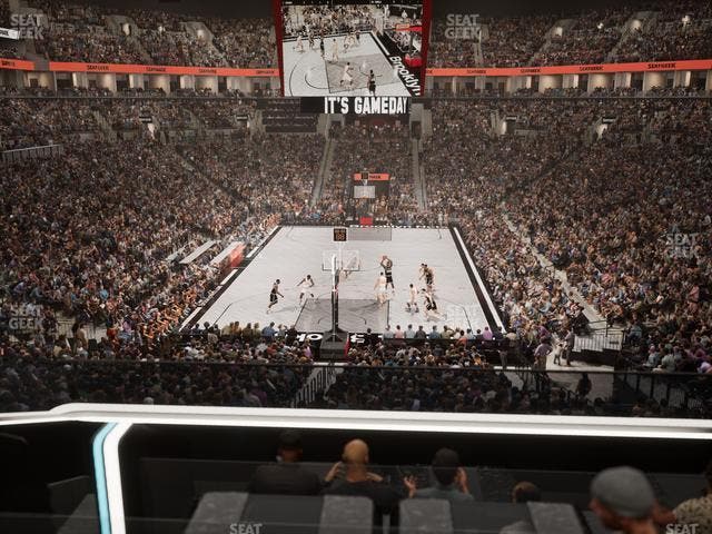 Barclays Center - Section Bn 3 L Seat View