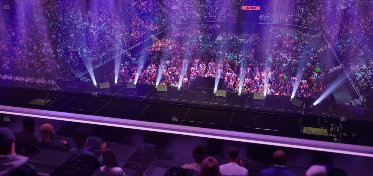 Barclays Center - Section Bn 3 R Seat View