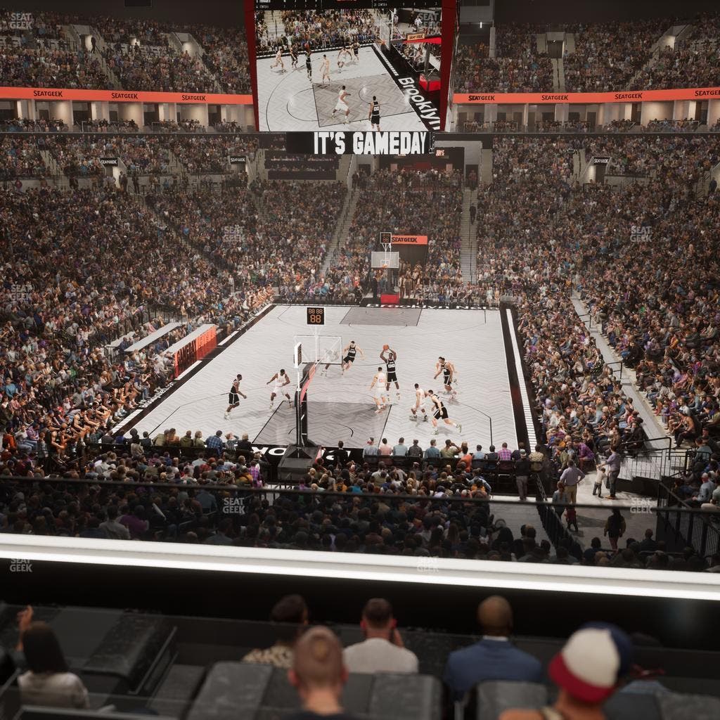 Barclays Center - Section Bn 3 R Seat View