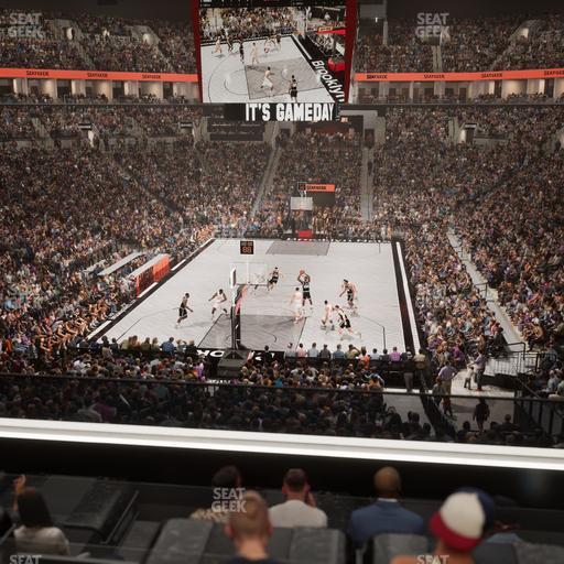 Barclays Center - Section Bn 3 R Seat View