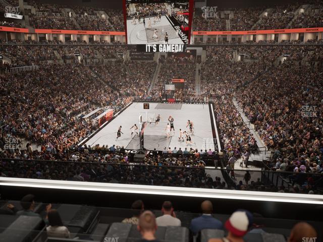 Barclays Center - Section Bn 3 R Seat View Barclays Center - Section Bn 3 R Seat View