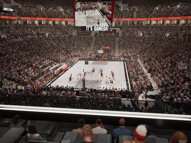 Barclays Center - Section Bn 3 R Seat View