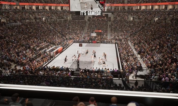 Barclays Center - Section Bn 3 R Seat View