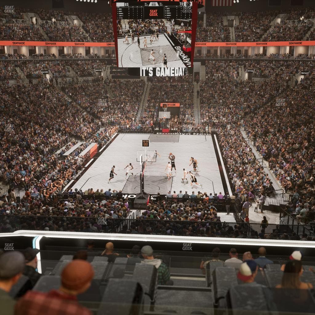 Barclays Center - Section Bn 5 W Seat View