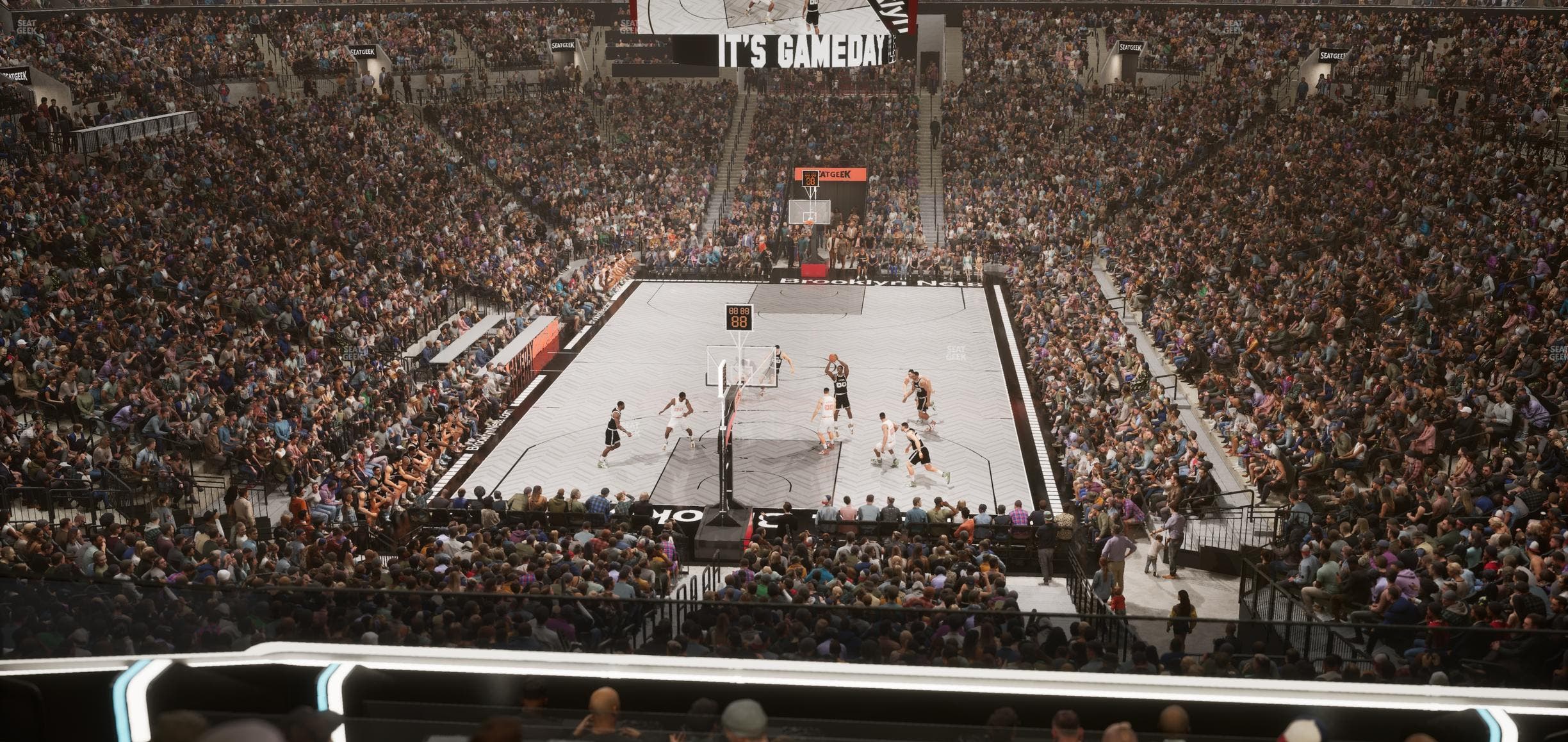 Barclays Center - Section Bn 5 W Seat View