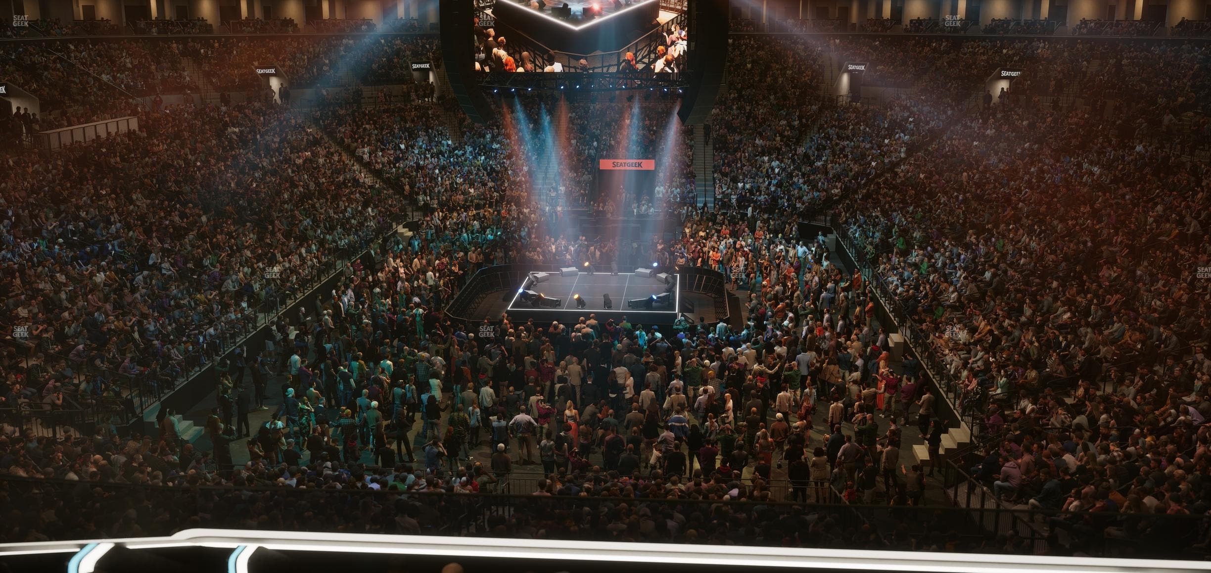 Barclays Center - Section Bn 5 W Seat View