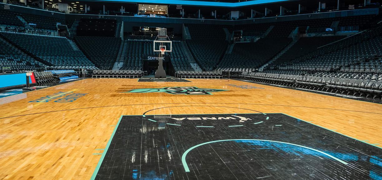 Barclays Center - Section Floor 1 W Seat View