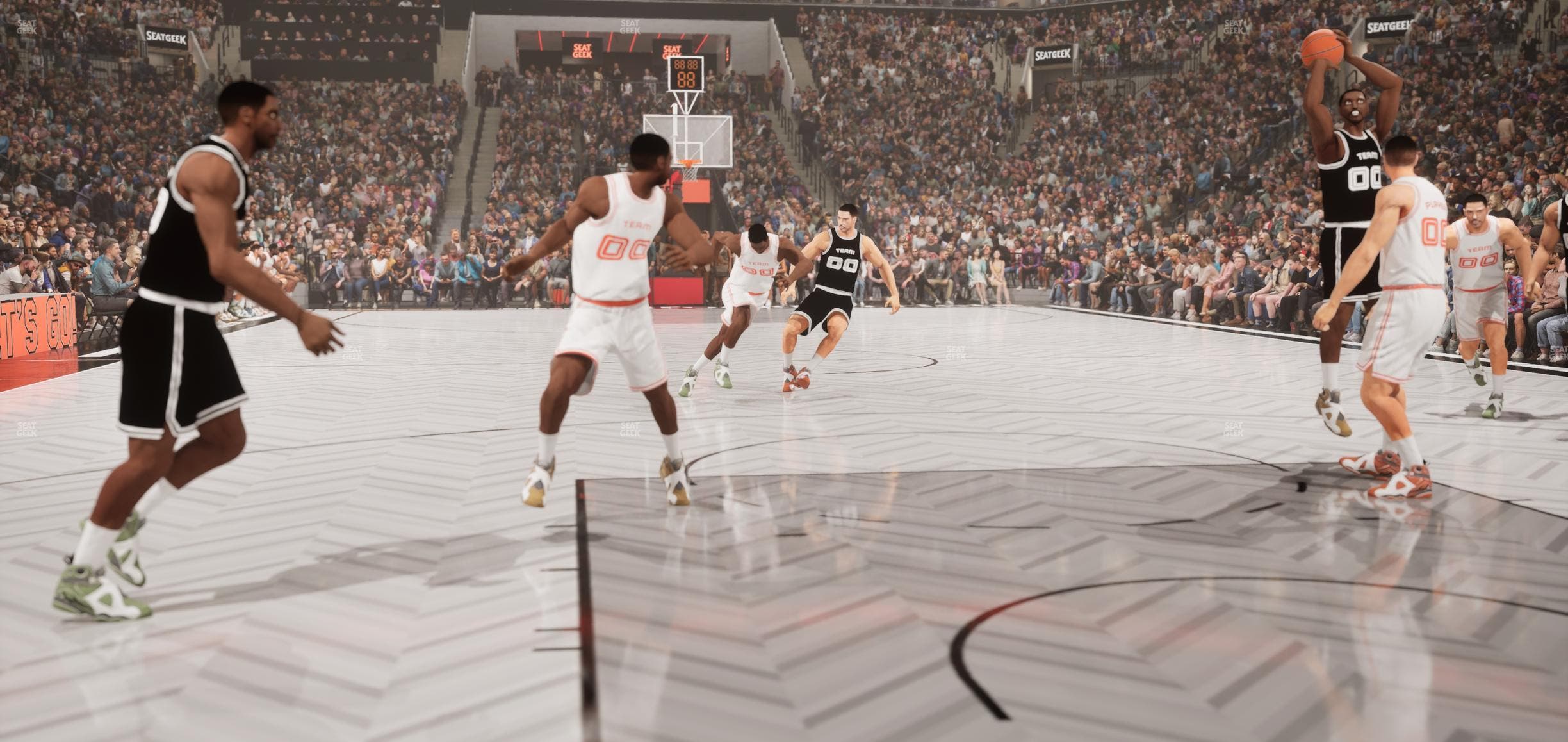 Barclays Center - Section Floor 1 W Seat View