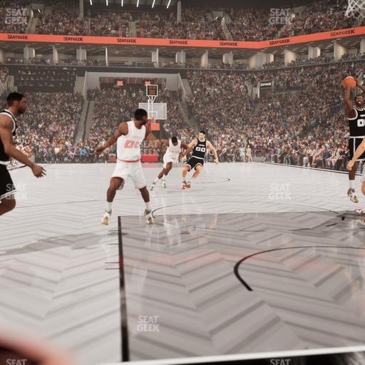 Barclays Center - Section Floor 1 W Seat View