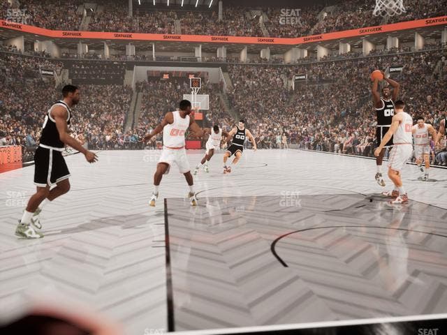 Barclays Center - Section Floor 1 W Seat View