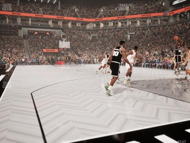 Barclays Center - Section Floor 1 Seat View