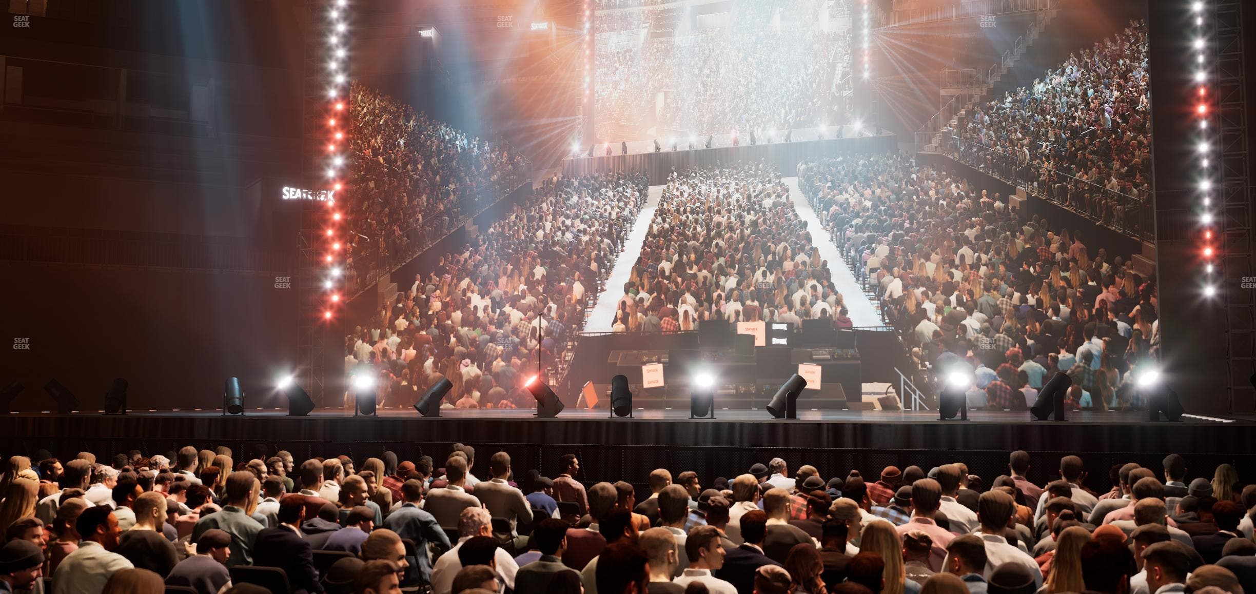 Barclays Center - Section Floor 1 Seat View