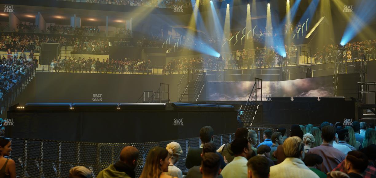 Barclays Center - Section Floor 1 Seat View