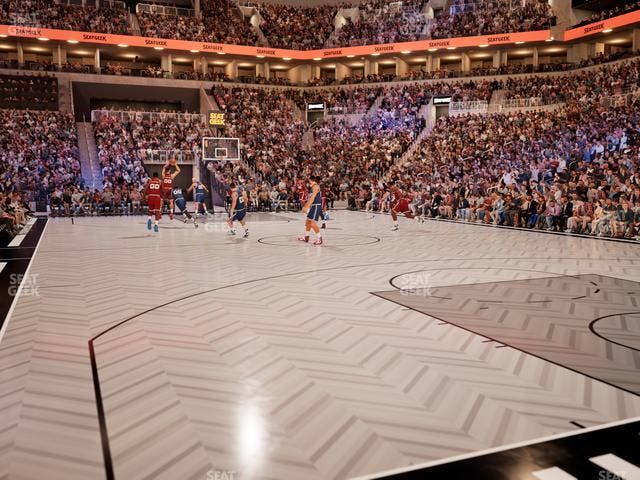 Barclays Center - Section Floor 1 Seat View
