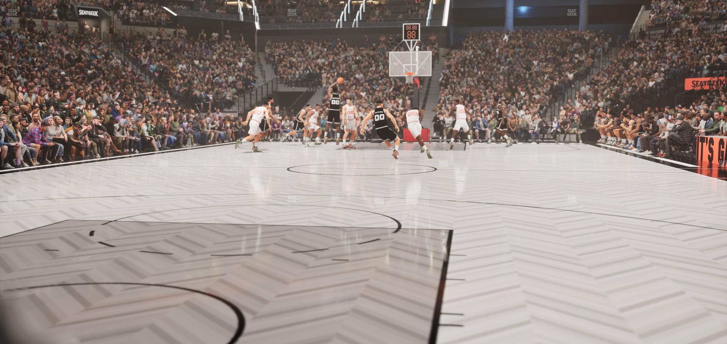 Barclays Center - Section Floor 16 W Seat View