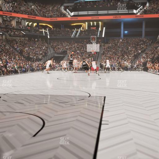 Barclays Center - Section Floor 16 W Seat View