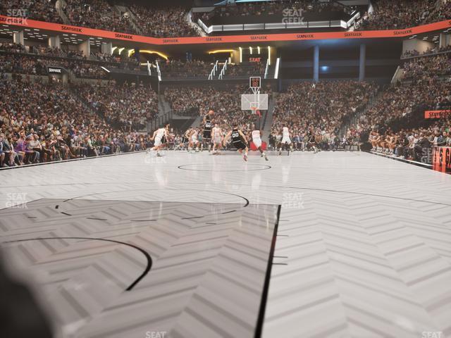 Barclays Center - Section Floor 16 W Seat View Barclays Center - Section Floor 16 W Seat View