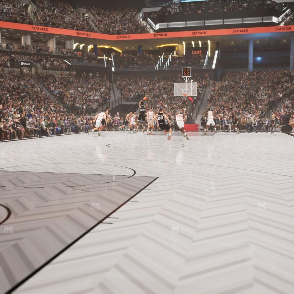 Barclays Center - Section Floor 16 Seat View