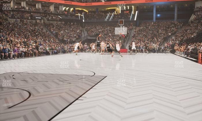 Barclays Center - Section Floor 16 Seat View