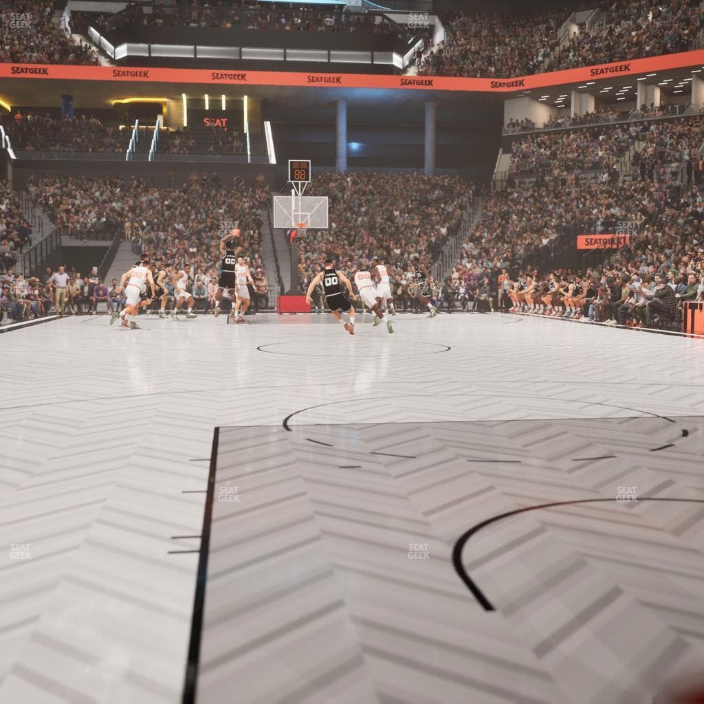 Barclays Center - Section Floor 17 W Seat View