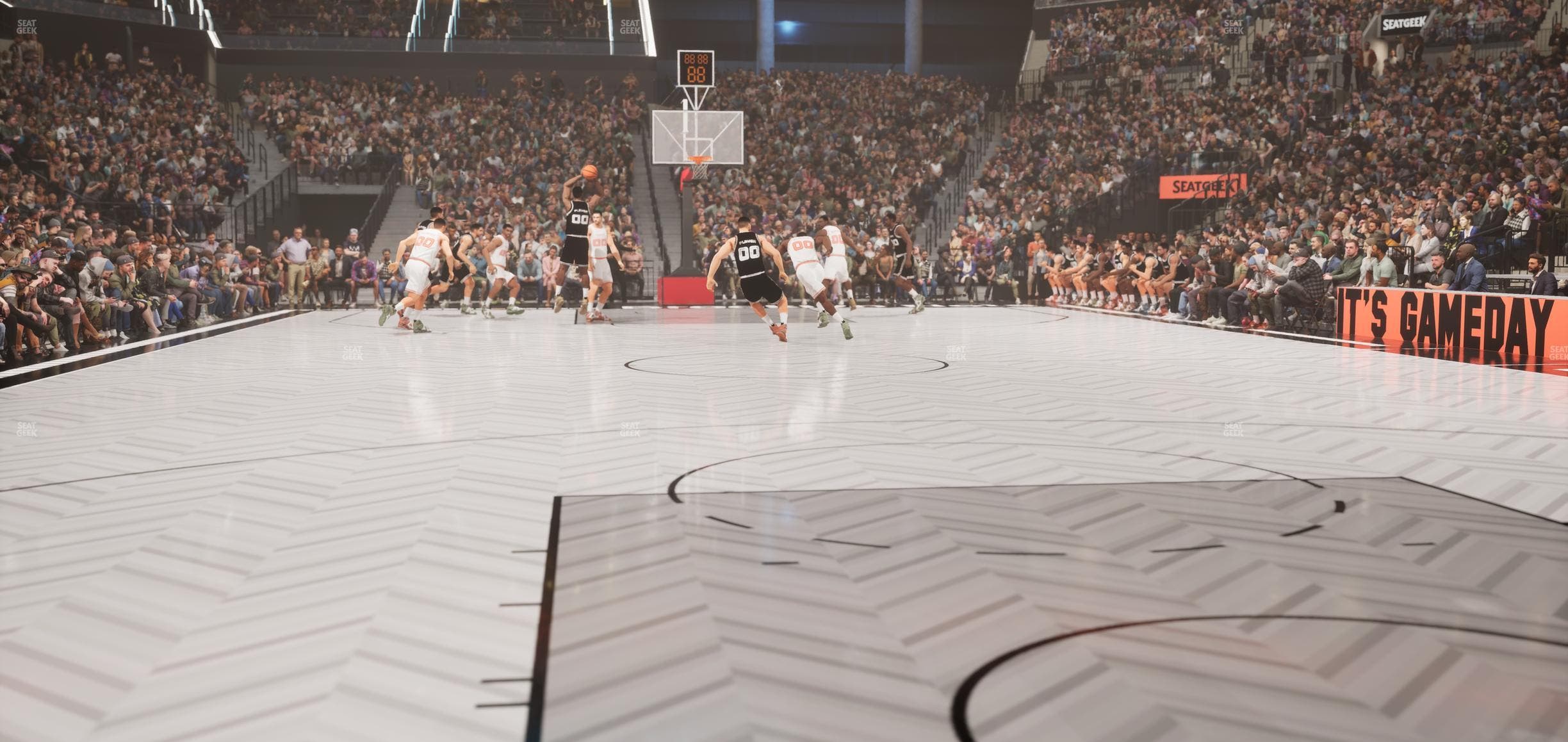 Barclays Center - Section Floor 17 W Seat View