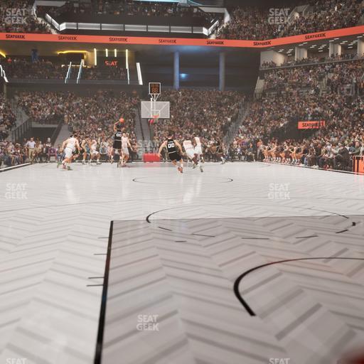 Barclays Center - Section Floor 17 W Seat View