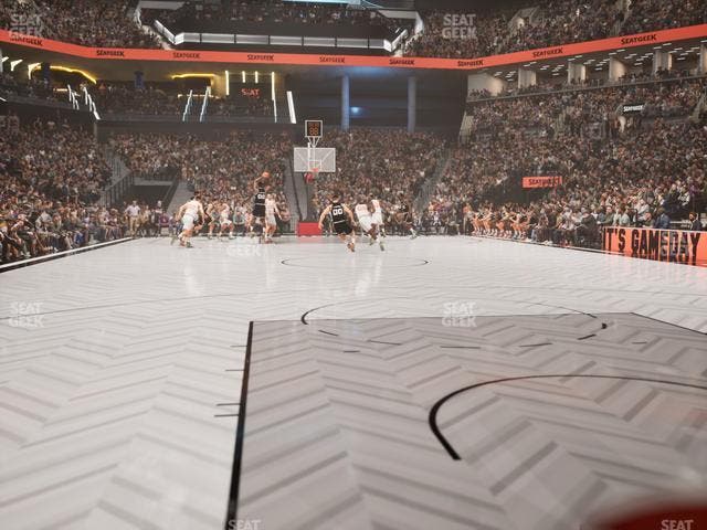 Barclays Center - Section Floor 17 W Seat View