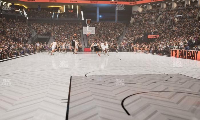 Barclays Center - Section Floor 17 W Seat View