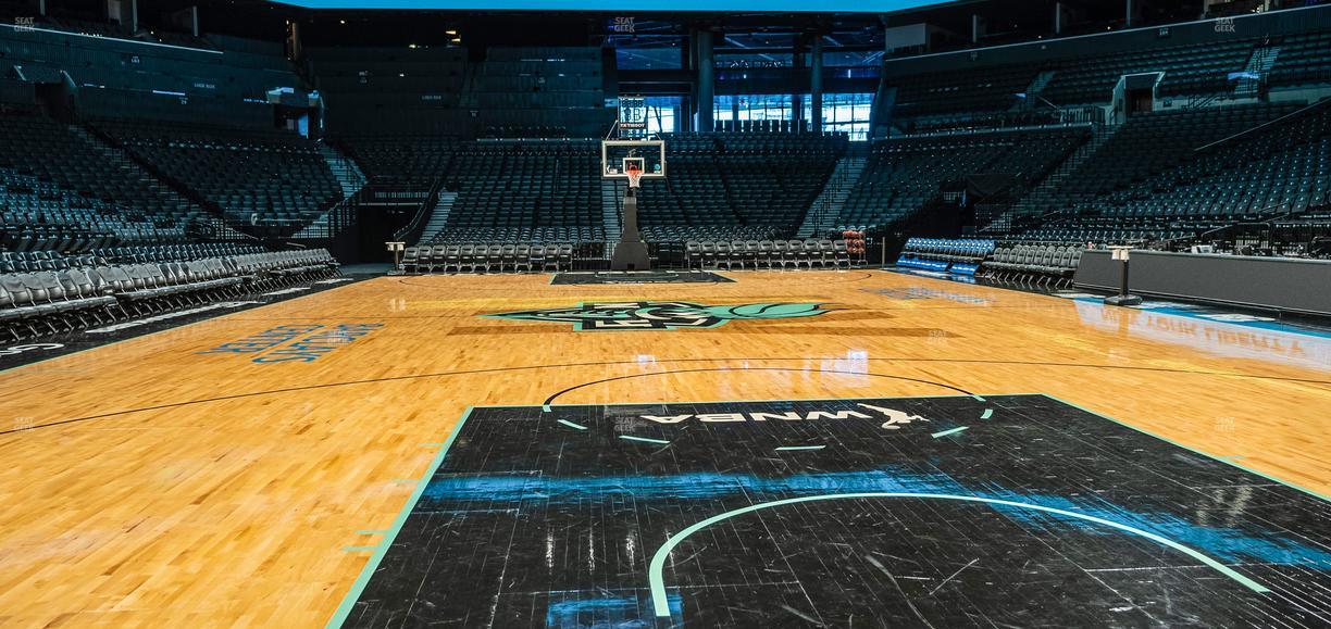 Barclays Center - Section Floor 17 W Seat View
