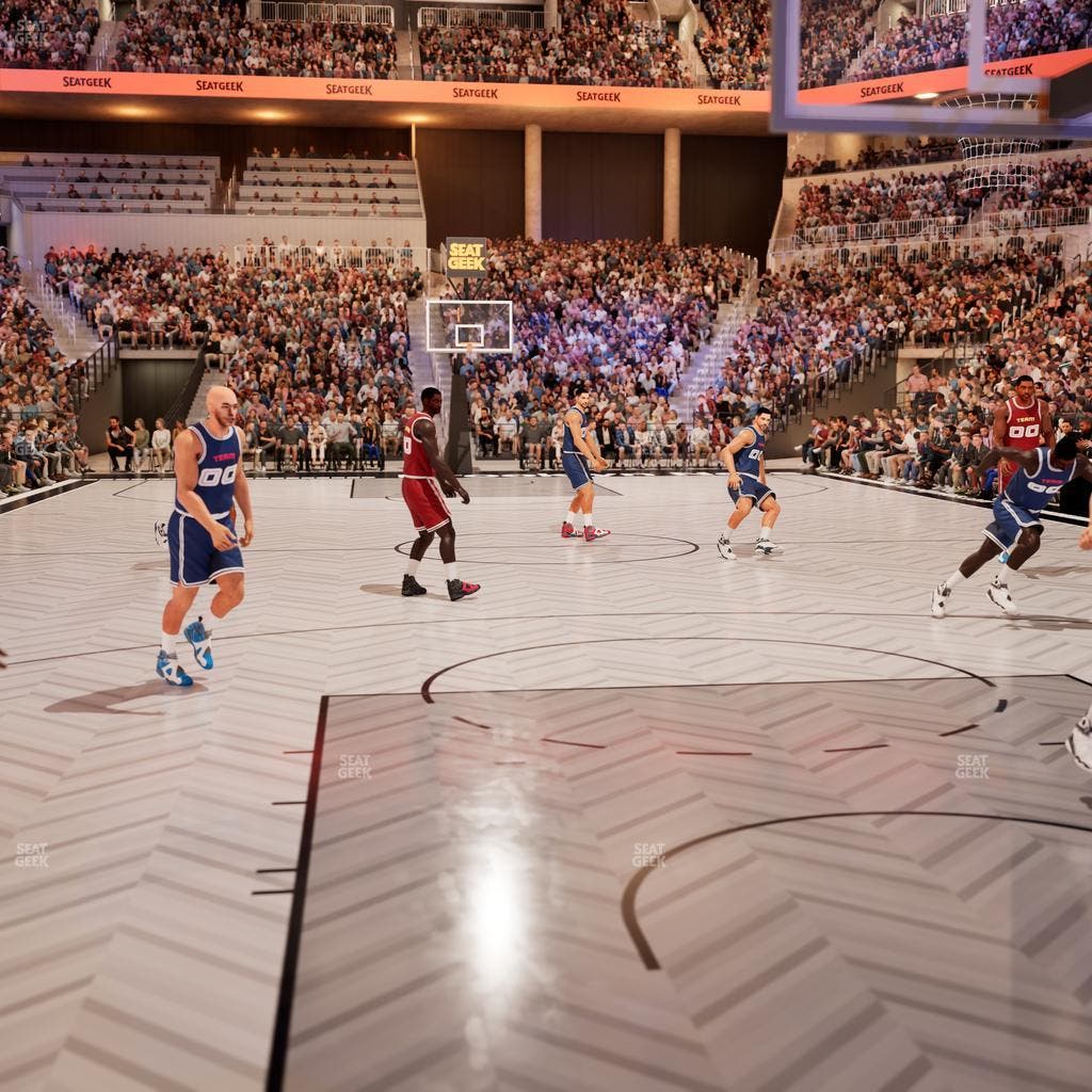 Barclays Center - Section Floor 17 W Seat View