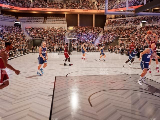 Barclays Center - Section Floor 17 W Seat View