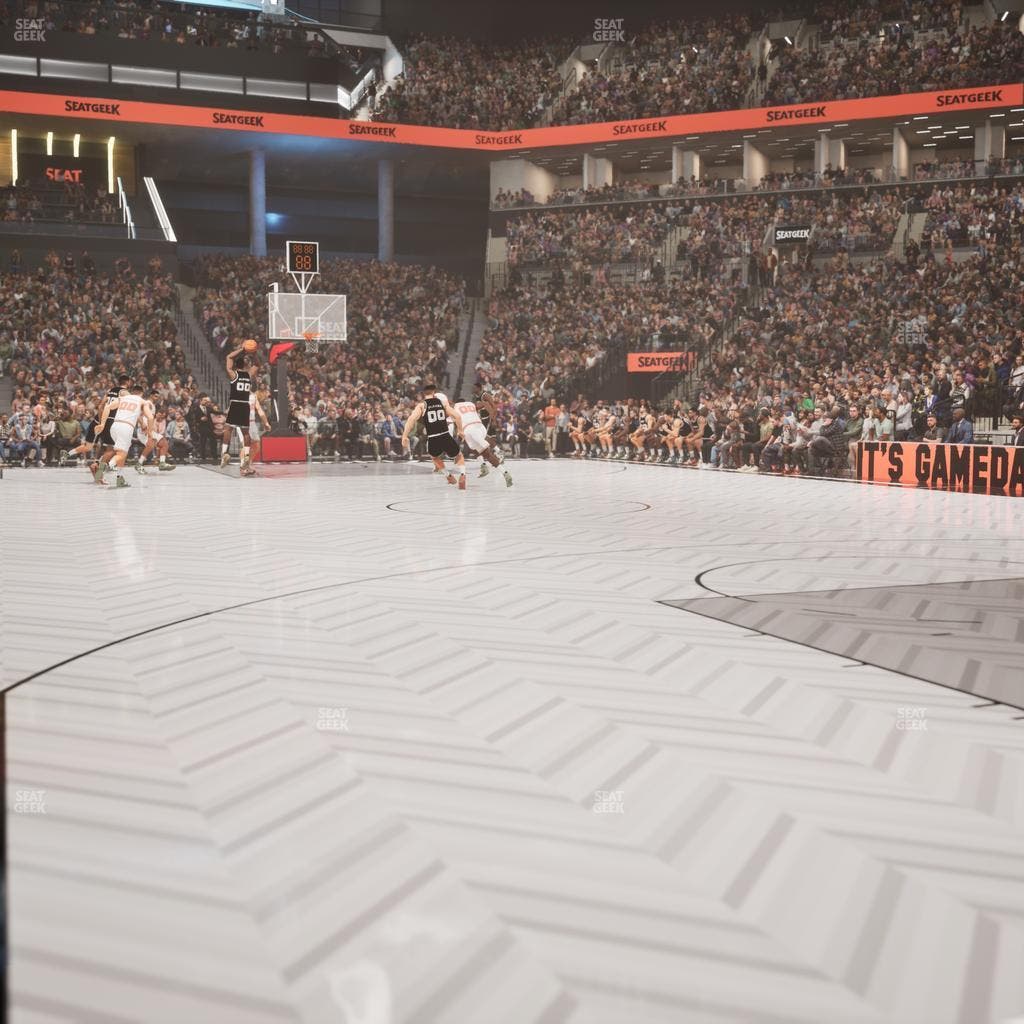 Barclays Center - Section Floor 17 Seat View