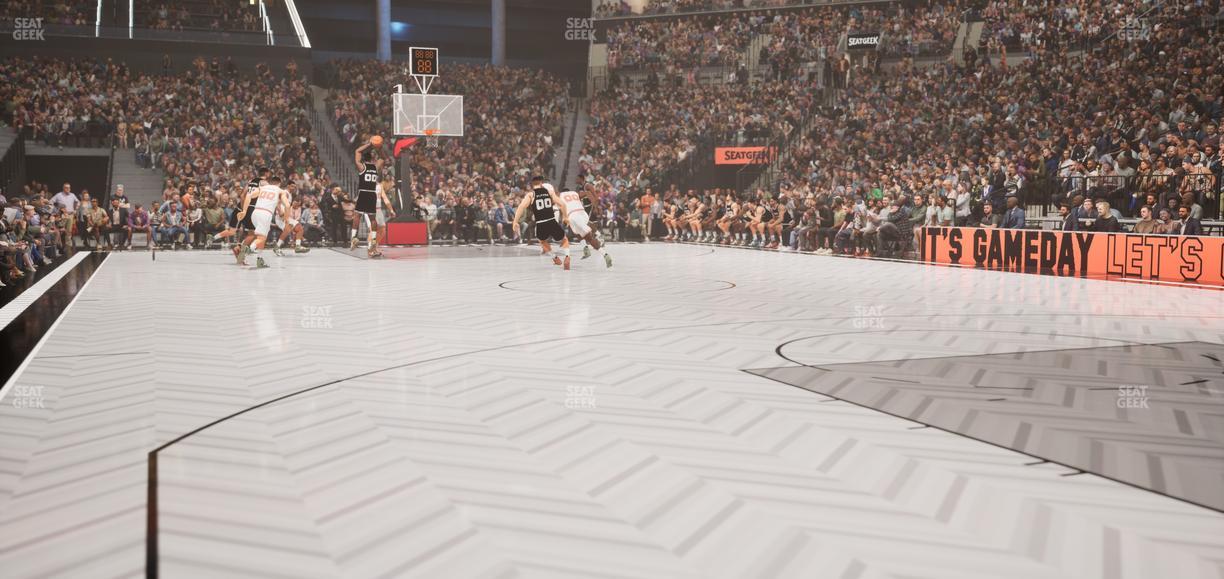 Barclays Center - Section Floor 17 Seat View