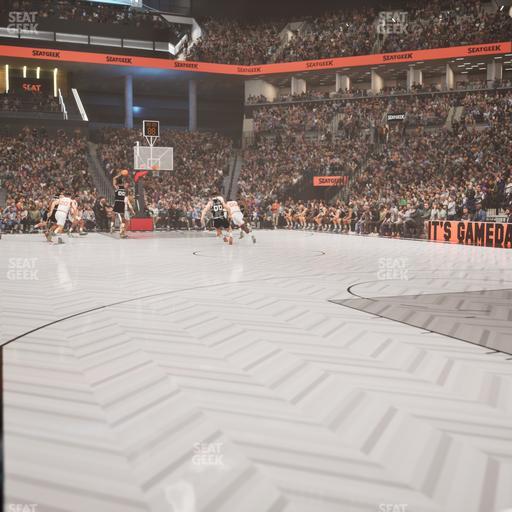 Barclays Center - Section Floor 17 Seat View