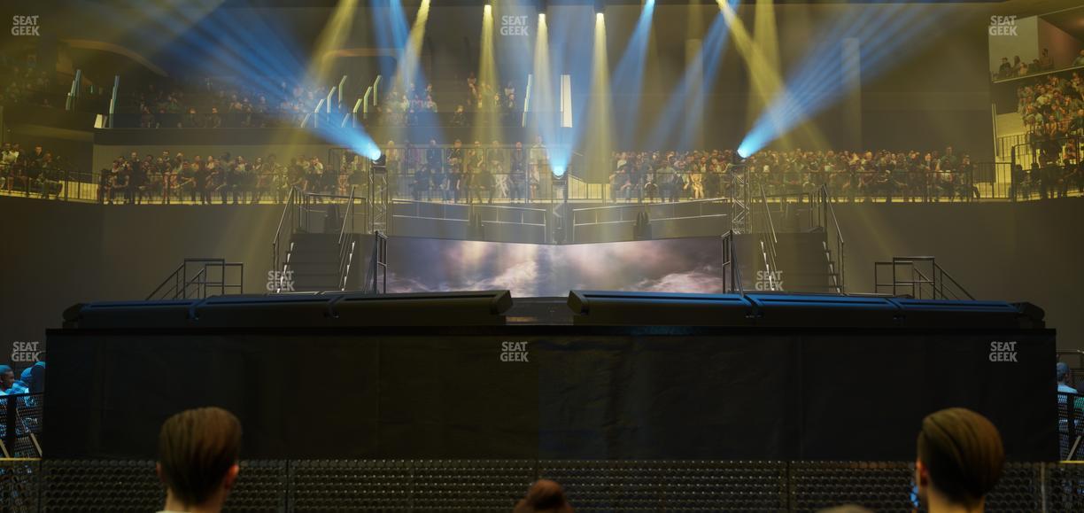 Barclays Center - Section Floor 2 Seat View